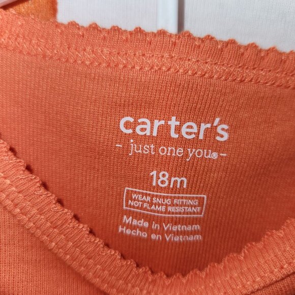 Carter's Girls 4-piece Halloween Ghost Pajama Set (2 outfits) - Size 18m - NWT - Picture 3 of 5